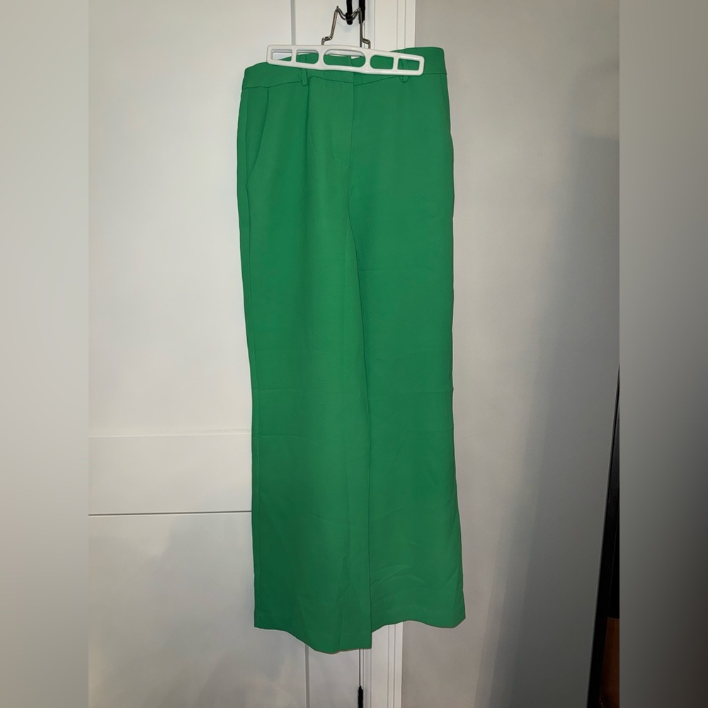 Showpo Vibrant Green Wide-Leg Pants